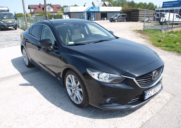 Mazda 6 cena 59900 przebieg: 99981, rok produkcji 2014 z Bytom Odrzański małe 121